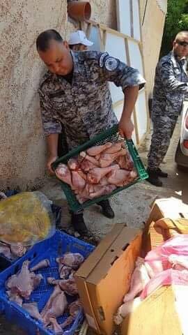 الضابطة الجمركية تتلف 4.5 طن من لحوم الحبش في قلقيلية ونابلس