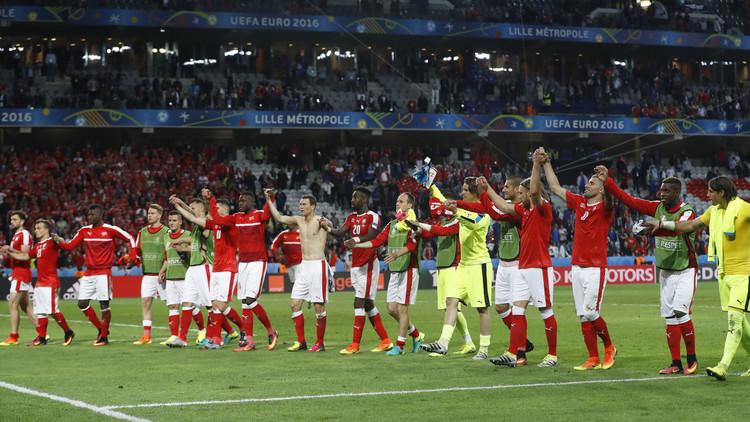 يورو 2016 – سويسرا ترافق فرنسا إلى دور 16