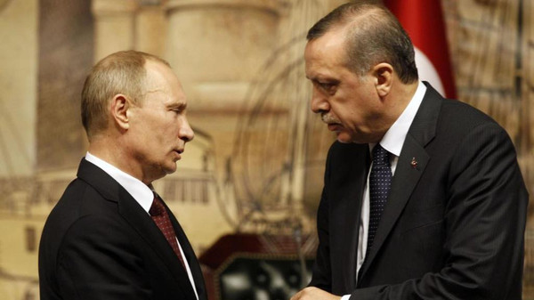في اطار تحسين العلاقات الروسية التركية… لقاء يجمع بوتين واردوغان