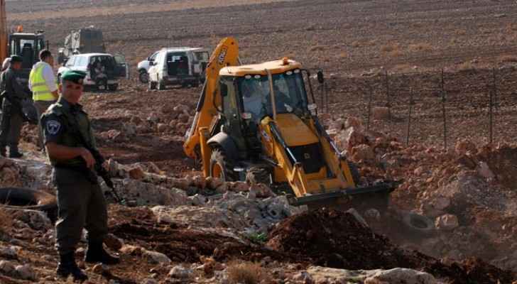 الاحتلال يدمّر طريقا زراعية في الأغوار الشمالية