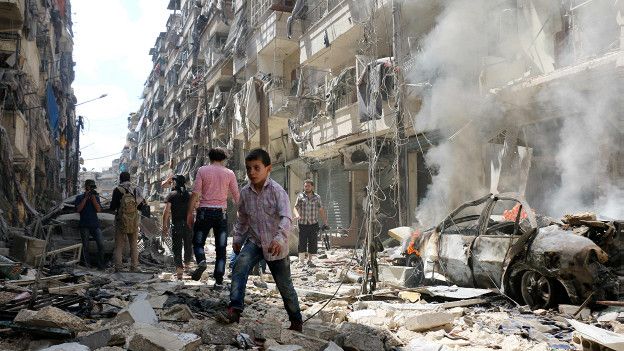 الأمم المتحدة: هدنة حلب “غير كافية”.. هولاند وميركل يعدان ببذل الجهود لتمديدها