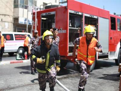 الدفاع المدني يتعامل مع 43 حادث حريق وإنقاذ
