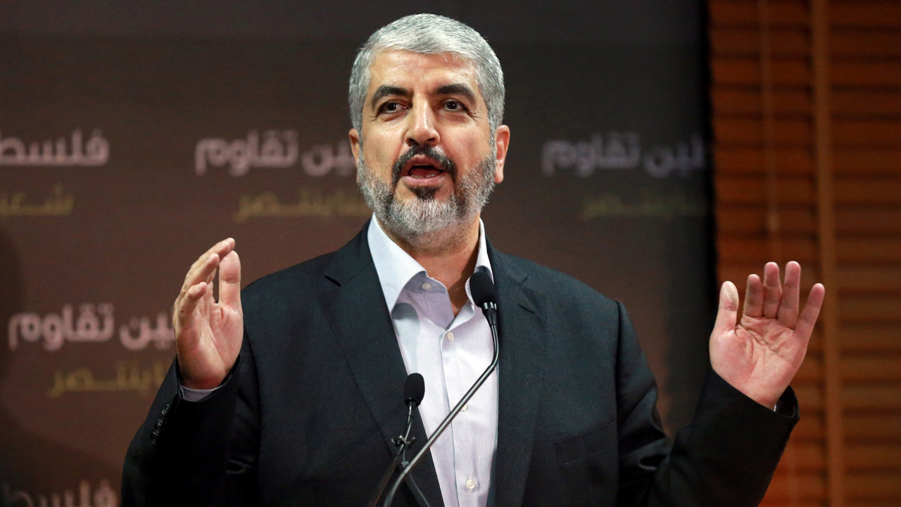 خالد مشعل: رفض الاعتراف بإسرائيل ليس عائقا
