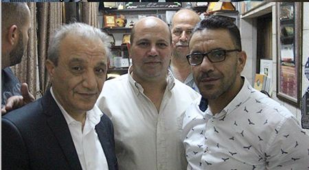 اللواء ماجد فرج يزور عائلة الشهيد محمد ابو خضير