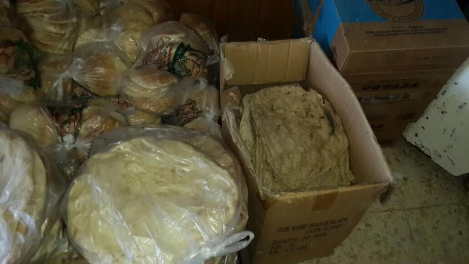 اتلاف 4000 رغيف خبز غير صالح للاستهلاك الادمي