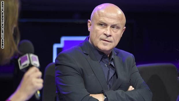 The director of French state-owned radio station France Culture, Olivier Poivre d'Arvor, gives a press conference on August 27, 2014 in Paris. AFP PHOTO / MARTIN BUREAU (Photo credit should read MARTIN BUREAU/AFP/Getty Images)