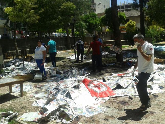 قتيلان في انفجار خارج مكتب حاكم إقليم بجنوب تركيا