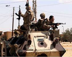 الجيش المصري يعلن مقتل 23 مسلحا في العريش ورفح
