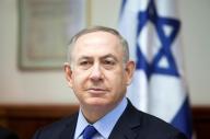رئيس الوزراء الاسرائيلي بنيامين نتنياهو في القدس يوم الاحد. صورة لرويترز من ممثل لوكالات الأنباء