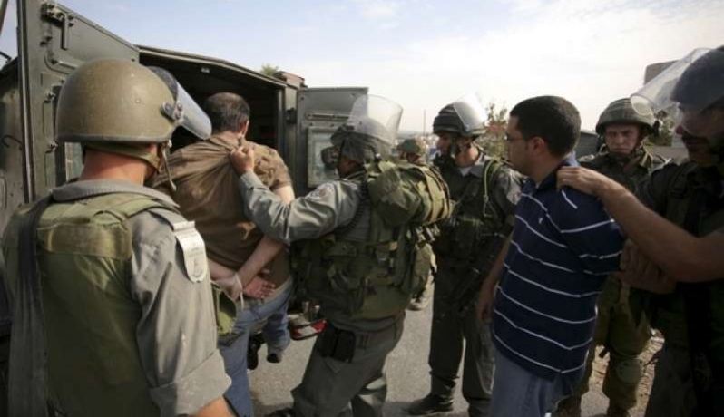 قوات الاحتلال تعتقل أربعة مواطنين من الضفة