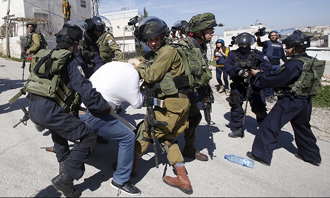 الاحتلال يعتقل 23 فلسطينيا