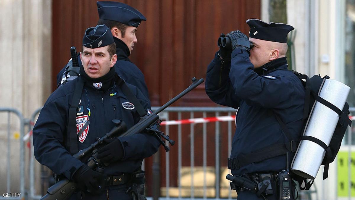 PARIS, FRANCE - JANUARY 11: Police keep a watch over Place de la Republique prior to a mass unity rally to be held in Paris following the recent terrorist attacks on January 11, 2015 in Paris, France. An estimated one million people are expected to converge in central Paris for the Unity March joining in solidarity with the 17 victims of this week's terrorist attacks in the country. French President Francois Hollande will lead the march and will be joined by world leaders in a sign of unity. The terrorist atrocities started on Wednesday with the attack on the French satirical magazine Charlie Hebdo, killing 12, and ended on Friday with sieges at a printing company in Dammartin en Goele and a Kosher supermarket in Paris with four hostages and three suspects being killed. A fourth suspect, Hayat Boumeddiene, 26, escaped and is wanted in connection with the murder of a policewoman. (Photo by Dan Kitwood/Getty Images)