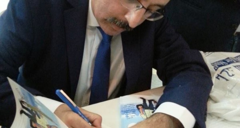 الكاتب حسام أبو النصر يطلق كتابه “كلام رصاص”