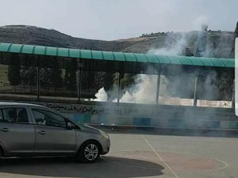 إصابات بعد مهاجمة مستوطنين مدرسة بورين الثانوية