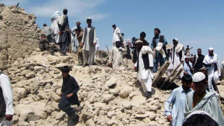 زلزال بقوة 6.2 درجة يهز أفغانستان