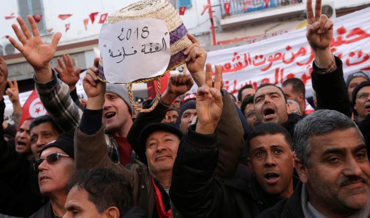 مواجهات جديدة بين الشرطة ومحتجين بتونس
