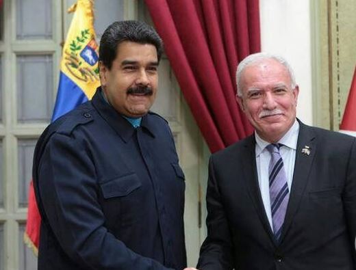 وزير الخارجية يطلع القادة الفنزويليين على تطورات القضية الفلسطينية