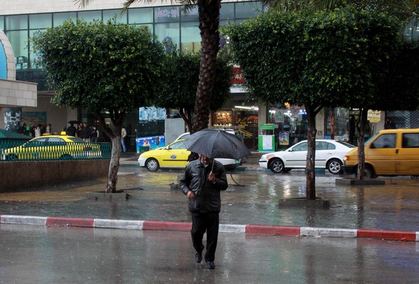 قلقيلية وبيت حانون من أكثر المدن التي هطلت فيها الأمطار