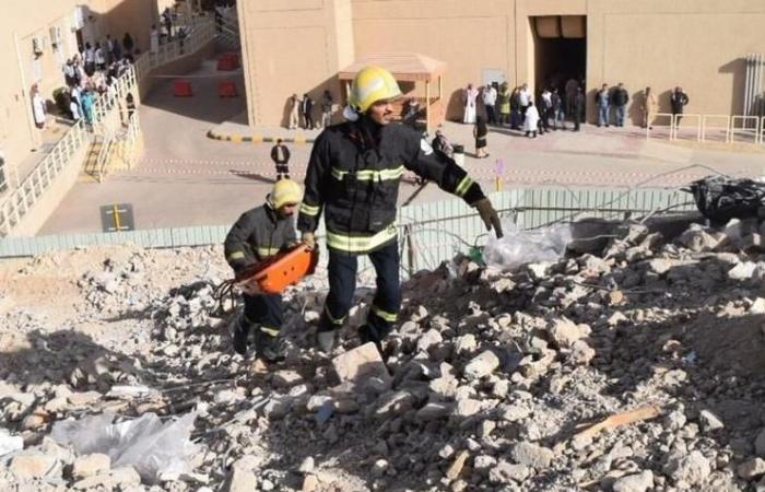 مقتل شخصين بانهيار مبنى في الرياض