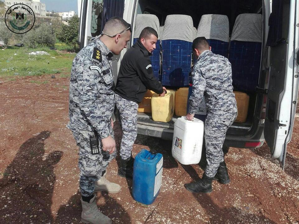 ضبط أحد مروجي وموزعي السولار المهرب والمغشوش