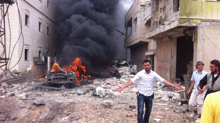 مقتل العشرات في إدلب بسوريا