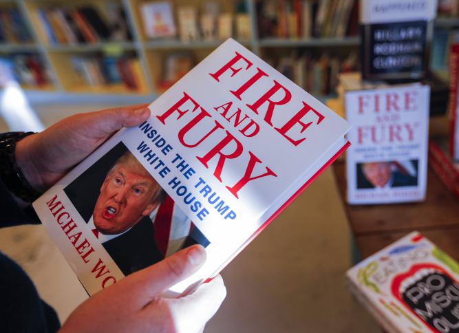 ترامب يرد بغضب على مؤلف كتاب “النار والغضب”