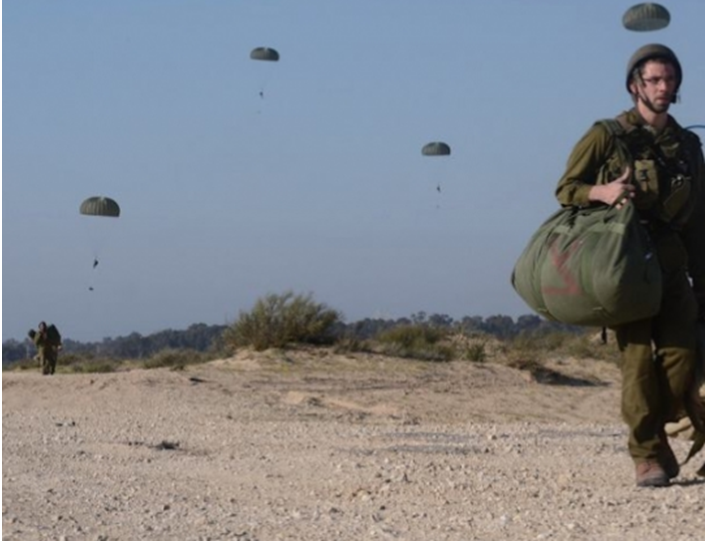 الجيش الإسرائيلي يستعد لأكبر مناورة للمظليين