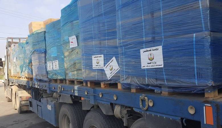 وزارة الصحة: نعمل على إدخال 7 شاحنات أدوية الى قطاع غزة