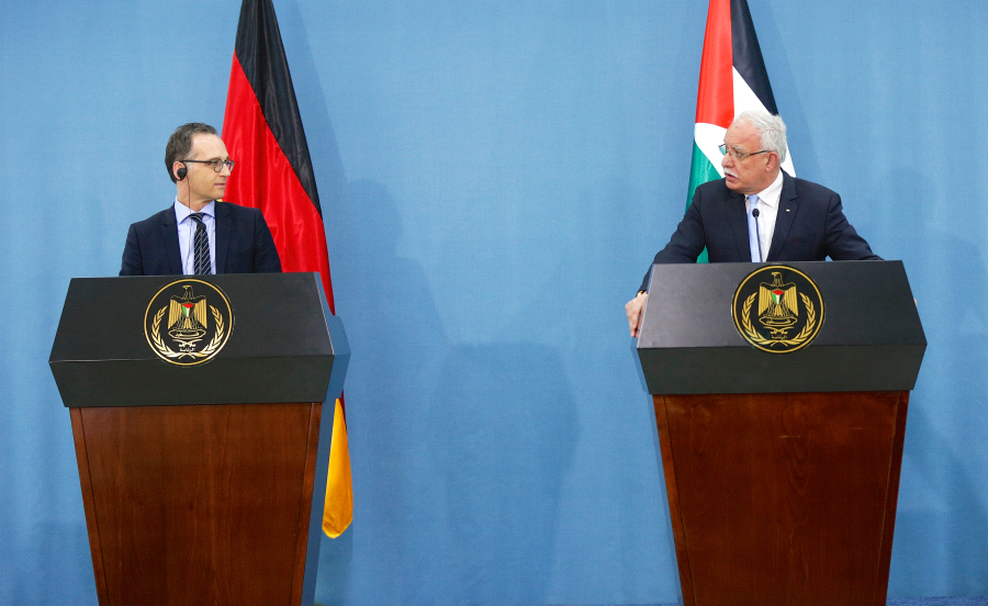 وزير الخارجية الألماني: لا بديل عن حل الدولتين