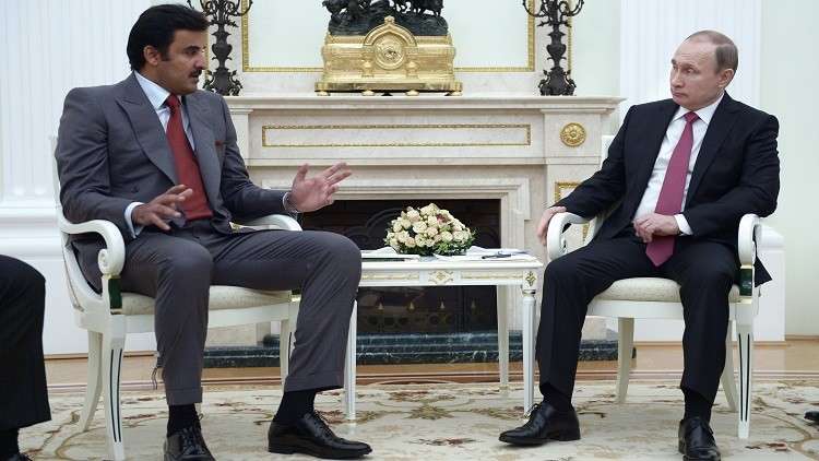 الكرملين: بوتين يلتقي أمير قطر الأسبوع المقبل في موسكو
