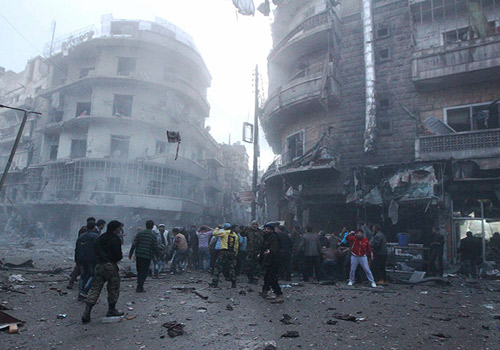 44 قتيلا في قصف نفذته المعارضة السورية قرب دمشق