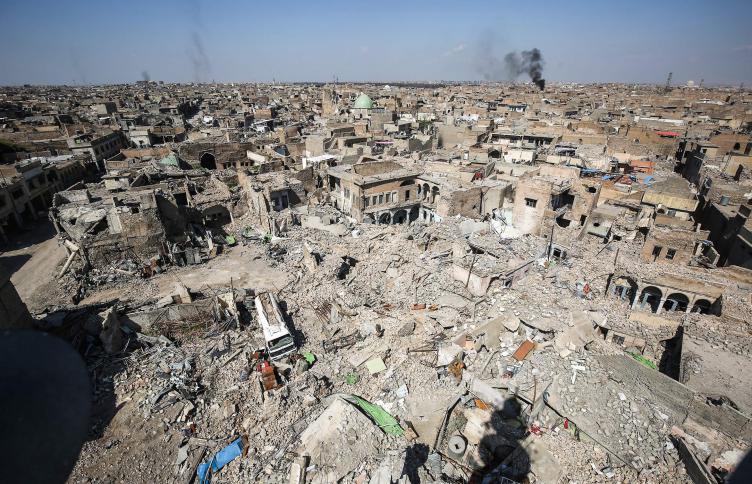 مقتل 7 من داعش وانتشال 16 جثة من تحت أنقاض الموصل القديمة