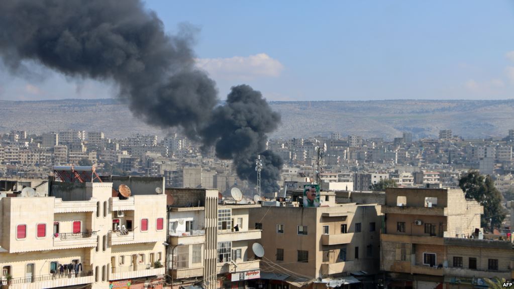 مقتل 36 من القوات الموالية للحكومة السورية في غارات تركية على عفرين