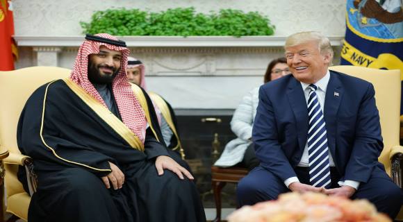 ترامب يستقبل ولي العهد السعودي ويشيد بالعلاقات والاستثمارات بين البلدين