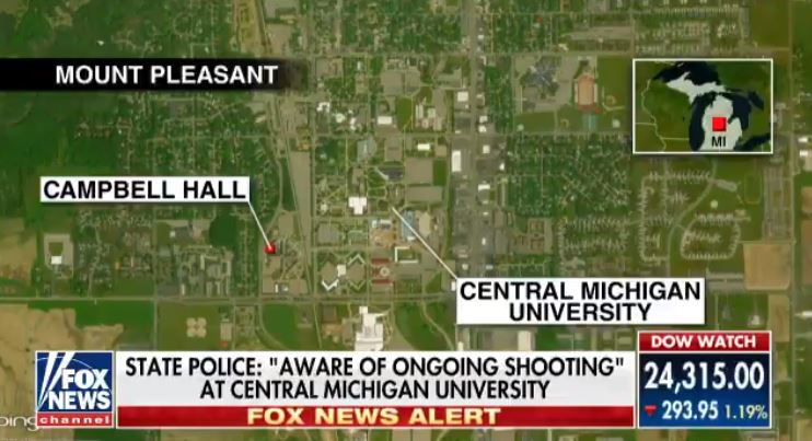 مقتل شخصين في اطلاق نار في حرم جامعة سنترال ميشيغن الأميركية