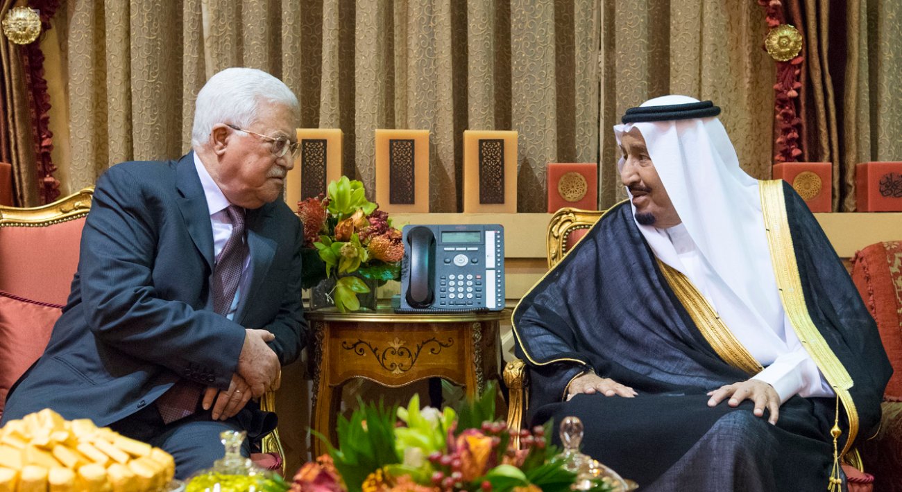 الرئيس يثمن ويشيد بالموقف السعودي الدائم والثابت تجاه القضية الفلسطينية