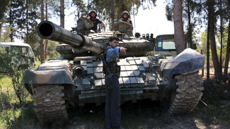“جيش الإسلام” يسلم السلطات السورية ترسانة ضخمة في القلمون الشرقي