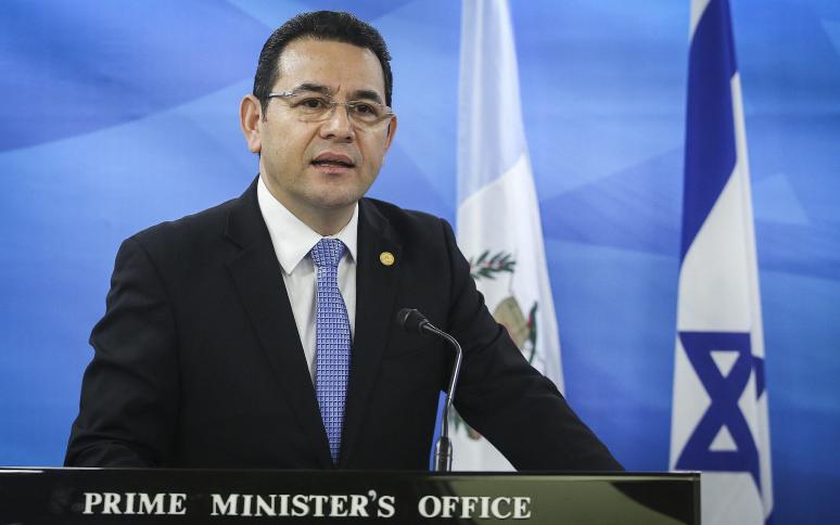 رئيس غواتيمالا سيحضر حفل نقل سفارة بلاده للقدس