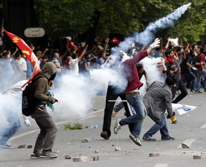 صدامات في تركيا بين الأمن والعمال في عيدهم