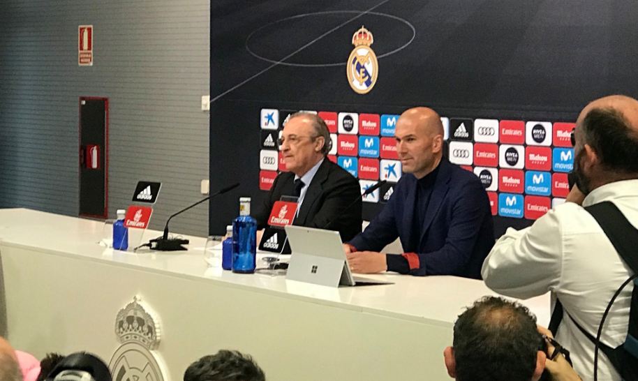 زيدان يستقيل من تدريب ريال مدريد بشكل مفاجئ
