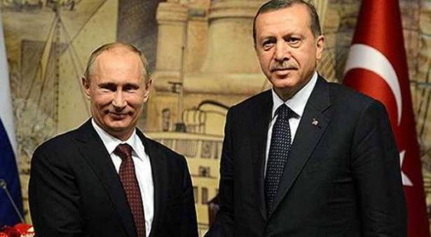 بوتين يبحث مع أردوغان القضية الفلسطينية