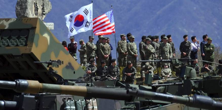 تعليق التدريبات العسكرية المشتركة بين أمريكا وكوريا الجنوبية