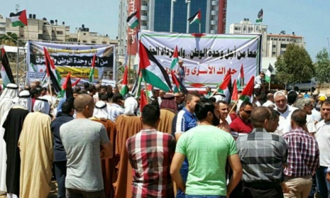 قيادة الحراك في غزه تدين اعتداء أمن حماس على المعتصمين في ساحة السرايا
