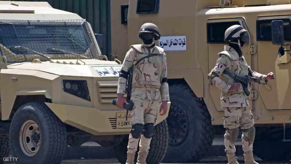 الجيش المصري ينفذ ضربة قوية للإرهابيين بسيناء