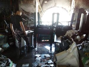 انقاذ 100 شخص من حريق مطعم في بيت لحم