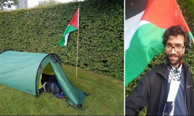 إسرائيل تمنع الناشط السويدي بنجامين لادرا من دخول فلسطين