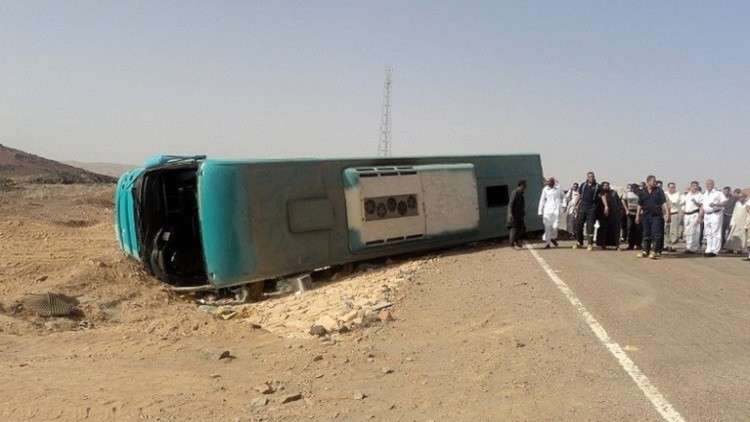13 قتيلا في حادث مروري بمصر