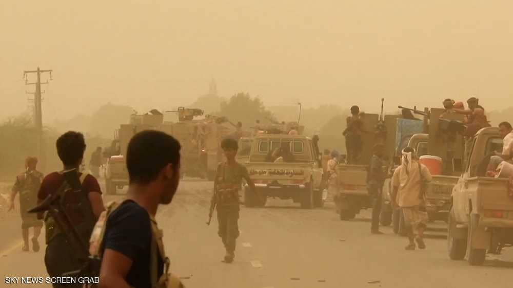 القوات اليمنية المشتركة تدفع بتعزيزات عسكرية لتحرير زبيد