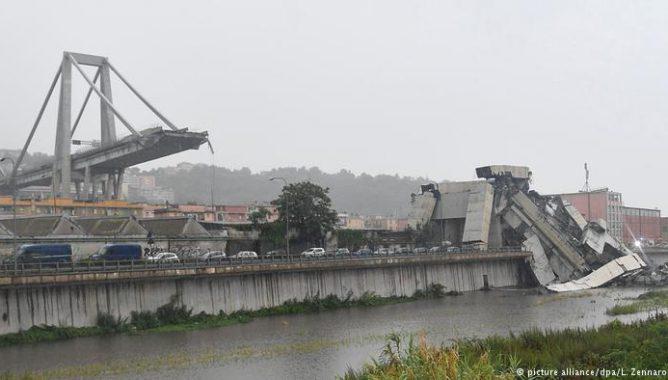 الرئيس يعزي بضحايا سقوط جسر جنوى في إيطاليا