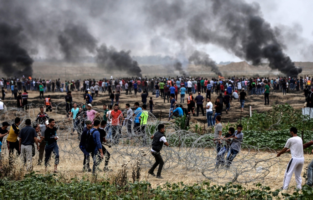 إصابات خلال قمع الاحتلال للمسيرات الأسبوعية شرق غزة